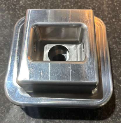 Machined recess component